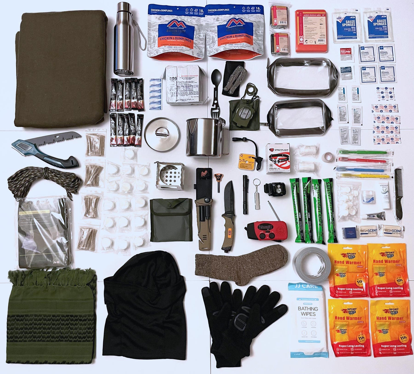 The Cold Climate Bag - Khaki